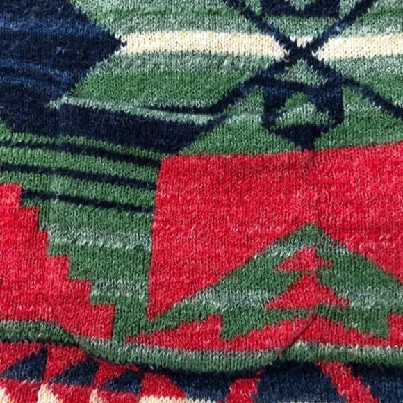 Ralph Lauren denim and supply womens M cotton Aztec print cardigan shawl collar - Picture 7 of 10